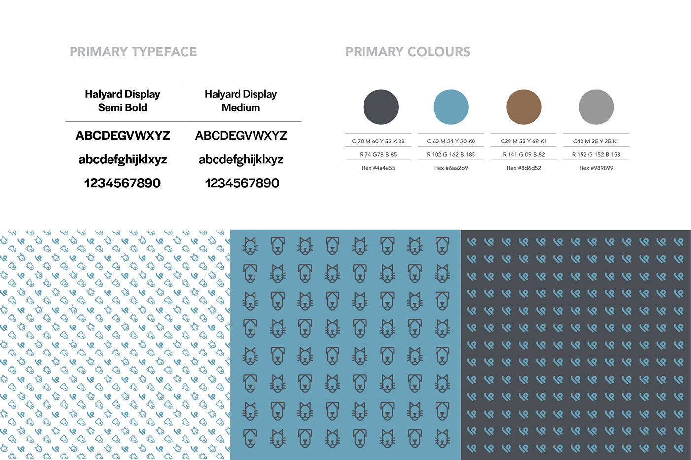 Insure Pet Corporate Font and Colours