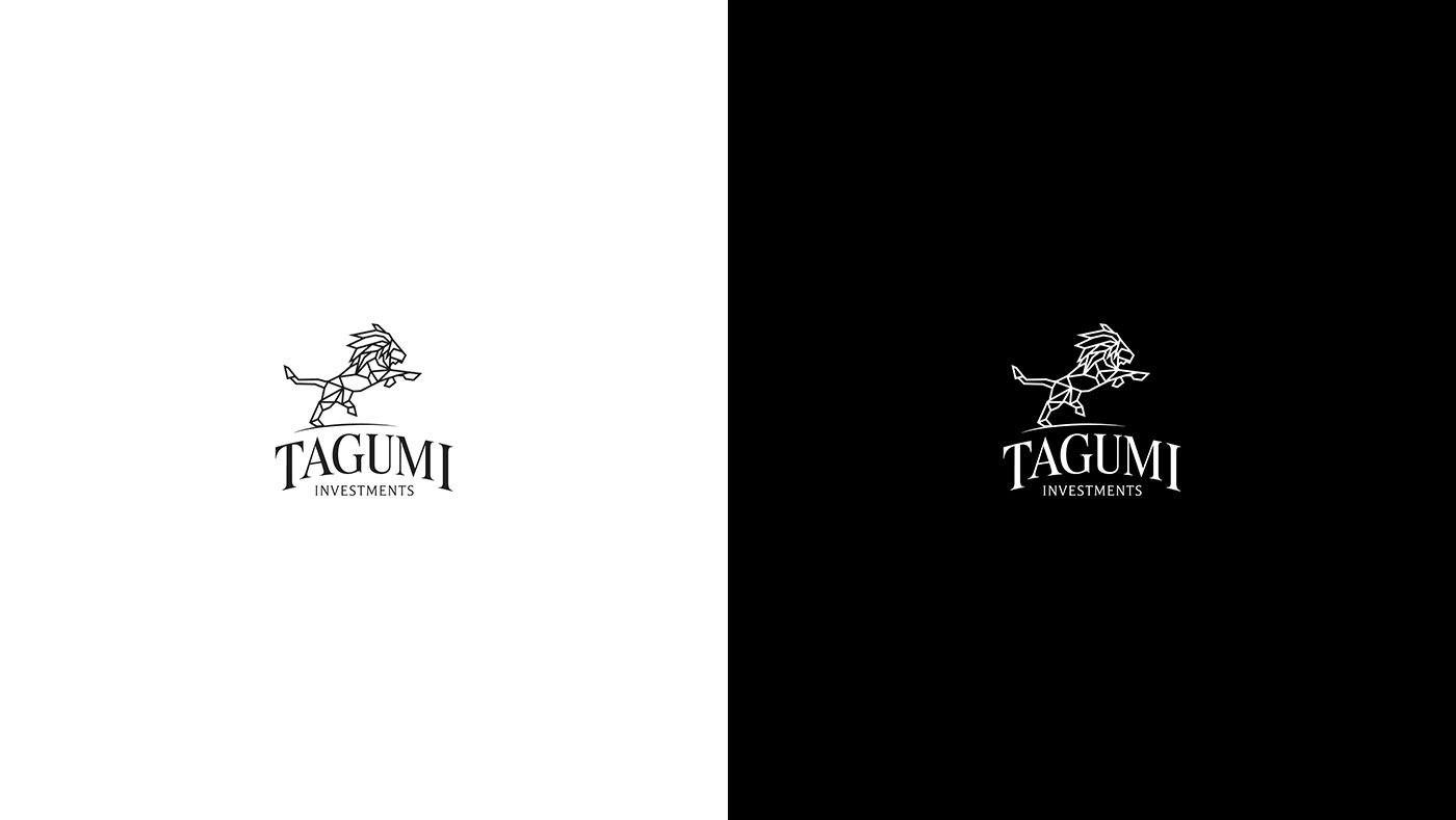 Tagumi fintech brand lion logos