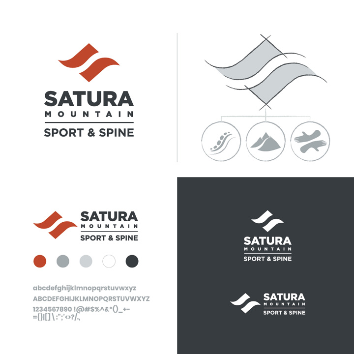 Sport and spine brand identity design