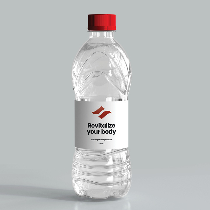 sport and spine water bottle